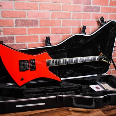 Jackson USA Marty Friedman Signature Kelly KE1MF 1998 Ferrari Red w/Black Bevels w/Jackson TSA Case image 3