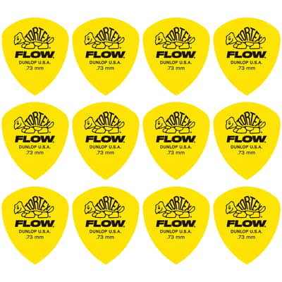 558P073 Tortex Flow Standard 0,73 mm Sachet de 12 Dunlop image 1