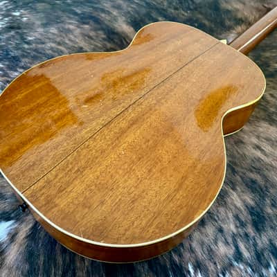 1940 Harmony H1406 Patrician Acoustic Archtop Guitar with Case image 13