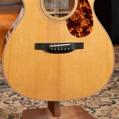 *Dread-Not Certified Used* Boucher BG-41-G Bluegrass Goose Series Gold Torrefied Adirondack/Mahogany OM Guitar w/K&K Pickup #1015 image 7