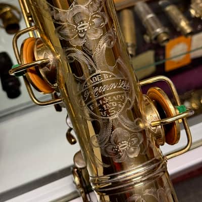 Conn Virtuoso New Wonder 8m C Melody Saxophone Pearls Gold Plate FRESH OVERHAUL! image 6