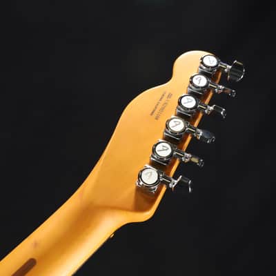 Fender American Ultra II Telecaster Ebony Fingerboard Texas Tea 168 image 6