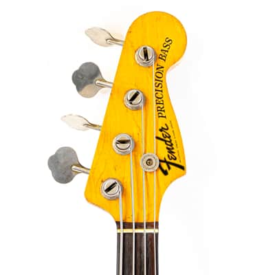 1971 Fender Precision Bass “B” Nut Width Tobacco Sunburst w/ Vintage DiMarzio Pickup, OG Hard Case image 3