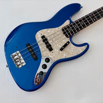 Fender Jazz Bass 1964 Custom Shop 2024 Bright Saphire Metallic NOS image 15