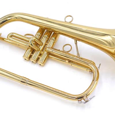 CarolBrass 4000-YSS-Bb-L Flugelhorn - Clear Lacquer image 11