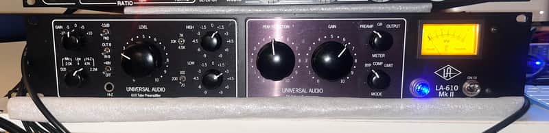 Universal Audio LA-610 MkII Tube Channel Strip 2008 - Present - Black image 1