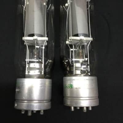 GREAT PAIR AMPEREX 805 VT 143 Amplifier Vintage VACUUM TUBES Tested ! V.8969 image 2