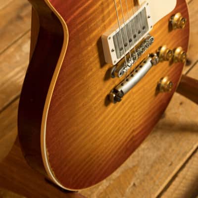 Gibson Custom Murphy Lab 1959 Les Paul HP Top | Sunrise Tea Burst - Heavy Aged image 6
