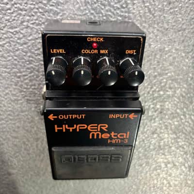 Boss HM-3 Hyper Metal Distortion 1993 - 1998 - Black image 2
