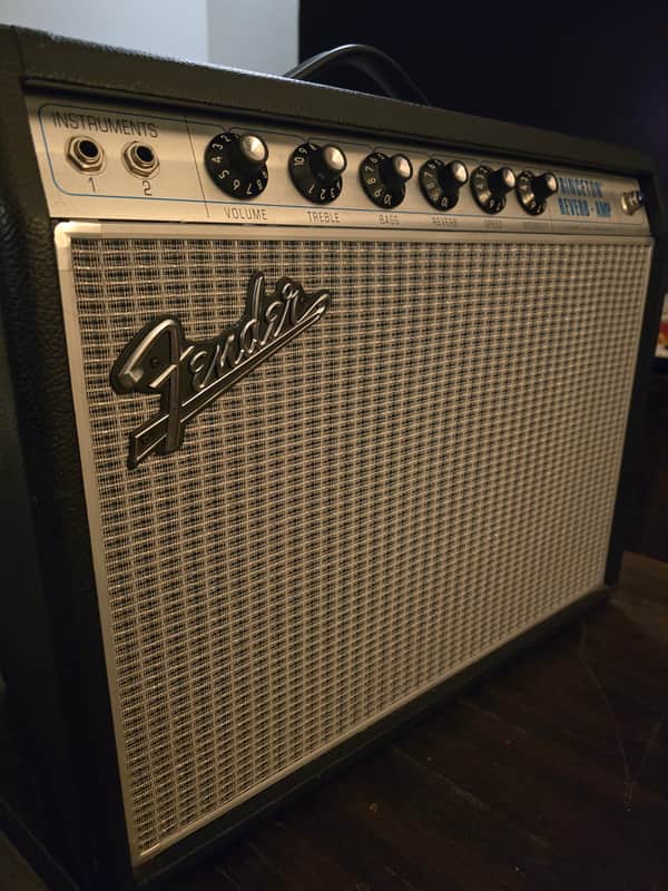 Fender '68 Custom Princeton Reverb-Amp 12-Watt 1x10" Guitar Combo 2013 - Present - Black image 1