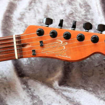 GB Liuteria Traditional Tele orange pearl image 8