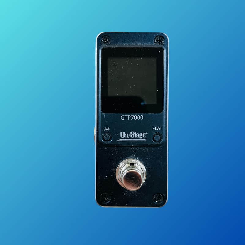 On-Stage GTP7000 Mini Chromatic Tuning Pedal image 1