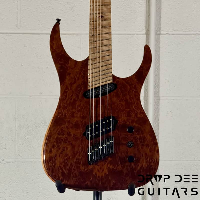 Ormsby Custom Shop Hypemachine 7 Multiscale 7-String Electric Guitar w/ Case-Redwood image 1