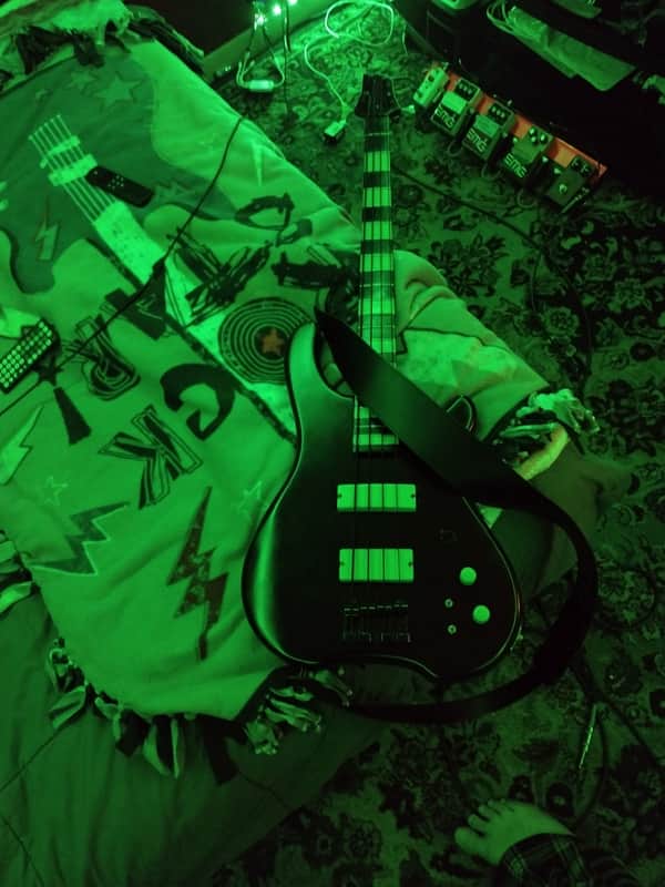 Fernandes Tremor Sustainer Bass Vinnland Green | Reverb