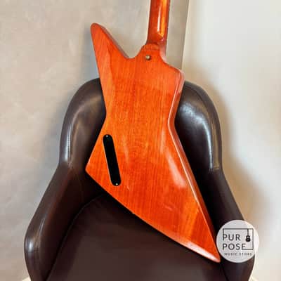 Gibson Explorer '76 Reissue (2004) - Mahogany Natural - All Original image 14