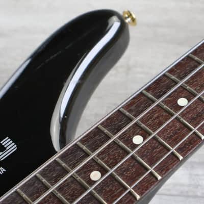 1990's Yamaha MB-III Motion B Medium Scale Bass (Gloss Black) image 7