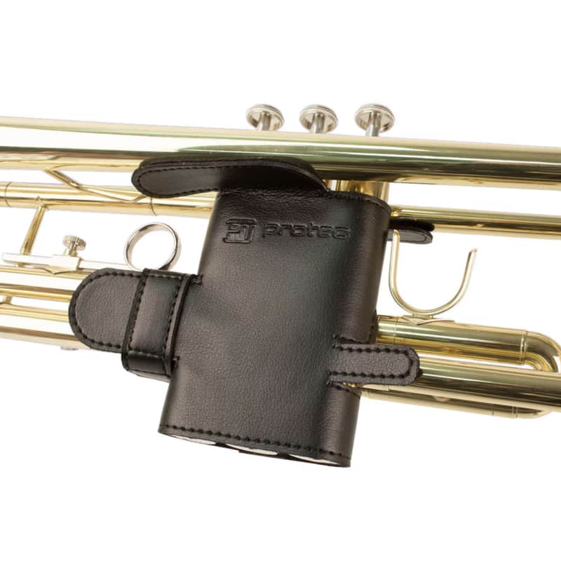 Protec L226SP (Bb & C) Trumpet Valve Guard - Leather, 6 Point image 1