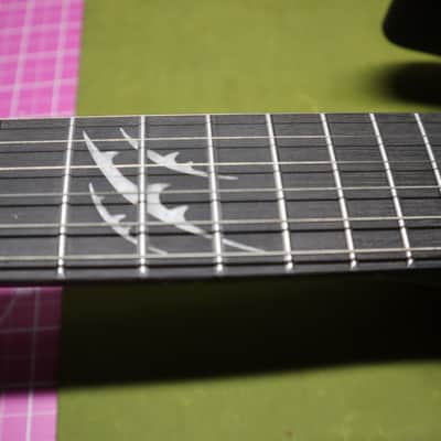 Harley Benton HWY-25BKS Progressive 2022 Black Matte Free FretWerx Setup and Fret Polish USA Stock image 7