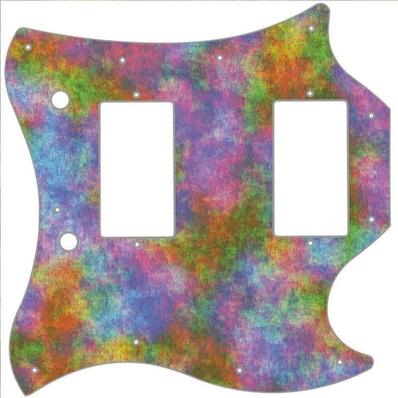 SG Standard Pickguard Custom Gibson Graphical Guitar Pick Guard Rainbow Blot image 1