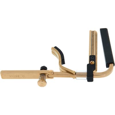 Shubb C6B Dobro Capo for Resophonic Guitars, Brass image 3