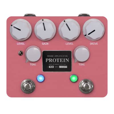 Reverb.com listing, price, conditions, and images for browne-amplification-protein-dual-overdrive
