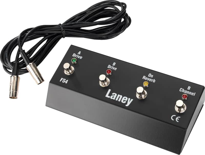 Laney 4 Way Footswitch IRT VH Nexus FS4 image 1