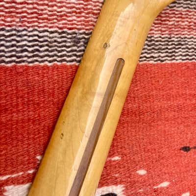 Vintage 1970's Fender Stratocaster Guitar Neck Maple Circa 1973 with Tuners image 21