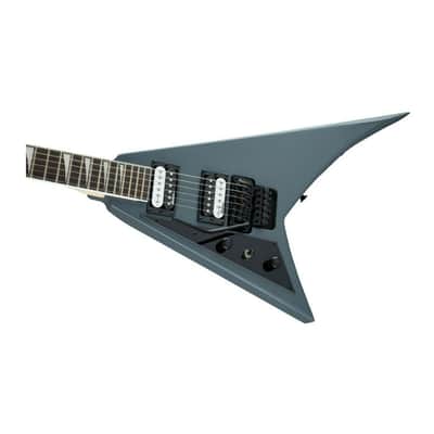 Jackson JS Series Rhoads JS32 LH 6-String Electric Guitar with Poplar Body, Maple Neck, and Amaranth Fingerboard (Satin Gray) image 5