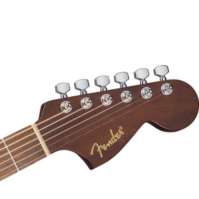 California Standard Monterey E, Sapele Top, Ivory Pickguard, Natural Sapele image 3