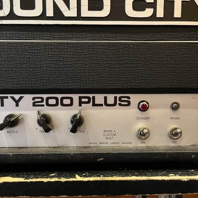 1970s 200 Plus Mark 4 Amplifier Head image 3