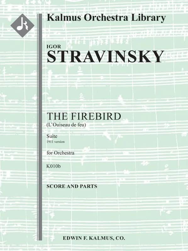 The Firebird Suite (1911; L'Ouiseau de feu), K010b<br>