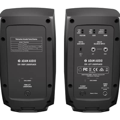 Adam D3V Active Desktop Monitor System (Black) image 4