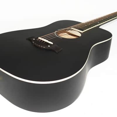 Brand New Acoustic Guitar 12 Strings made in Ukraine by Trembita Natural Wood Black Color Amazing Rich Sound! image 3