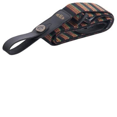 KALA RASTAFARIAN STRIPE HANDMADE UKULELE STRAP image 1