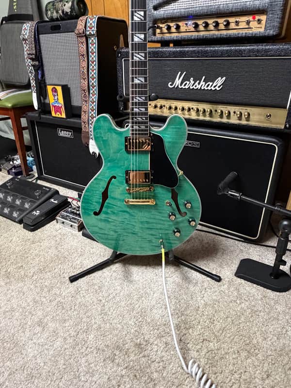 Gibson ES Supreme 2024 - Present - Seafoam Green image 1