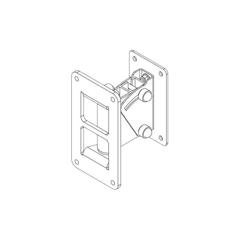 HK Audio STBRACK-1P10 Fixation murale pour 1 P10 image 1