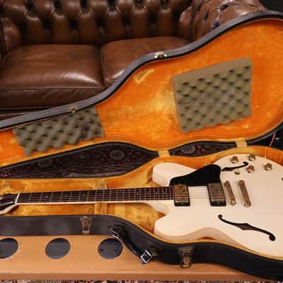 Gibson 1987 ES-335 White Gold Hardware image 8