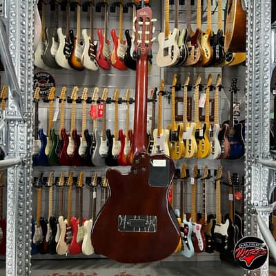 Godin   Multiac Acs Sa Nylon Cedar Natural image 9