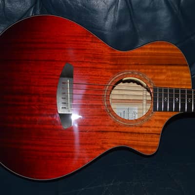 Breedlove Oregon Concert Thinline Hot Rod CE LTD Limited Edition 2024 - Hot Rod Fade image 6