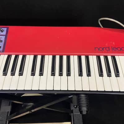 Nord Lead 49-Key 4-Voice Polyphonic Synthesizer 1995 - 1997 - Red image 3