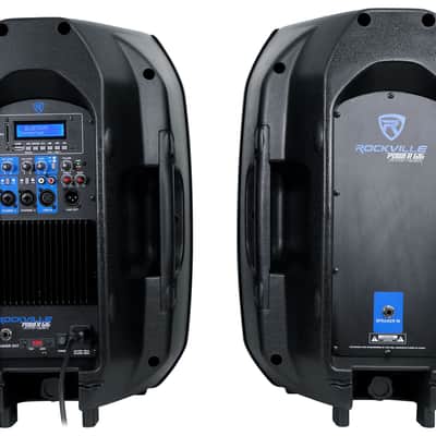 Audio Technica ATW-3212/C710EE1 Wireless Handheld Mic+Powered PA Speakers image 10