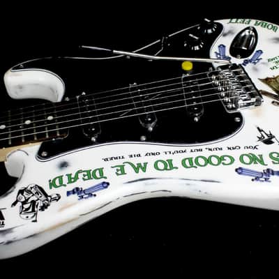 Custom Painted And Upgraded Fender Squier Strat Affinity Series (Aged and Relic'ed) Electric Guitar image 17