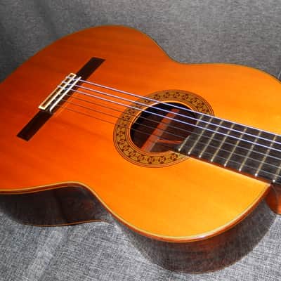 TOSHIHIKO TANAKA 20 1978 - PEDRO MALDONADO CLASS CLASSICAL/FLAMENCO CONCERT GUITAR - CEDAR/BRAZILIAN ROSEWOOD image 12