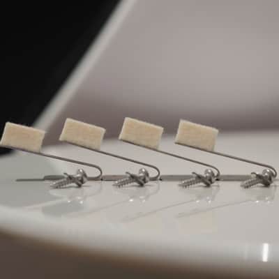 Jazz Bass-style Felt bass mutes reproduction  1960 image 3