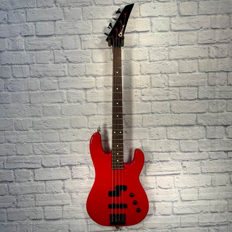 Charvel 2B Vintage Bass w/Case - Red (used) image 1