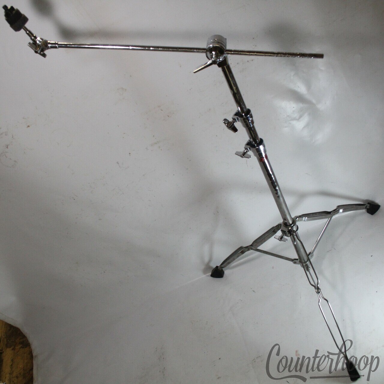 Tama Boom Arm Cymbal Stand Vintage 80s Japan Superstar Imperialstar Double-Brace — main photograph
