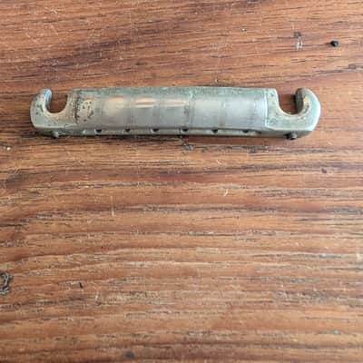 Gibson Nickel wrap around bridge w studs 1956 image 2