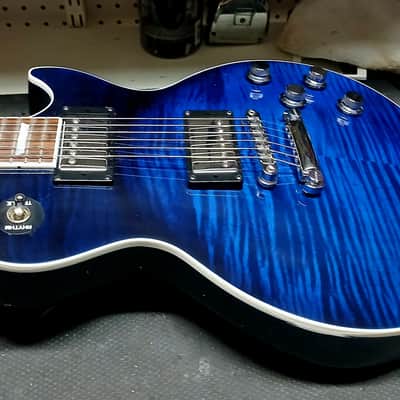 Gibson Les Paul Standard HP-II with Locking Grover Tuners 2018 - Cobalt Fade image 4