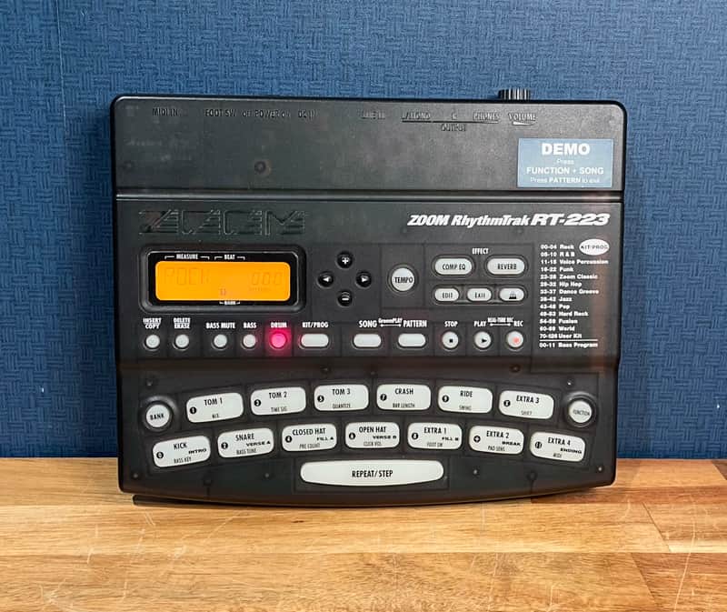 [Excellent] Zoom RhythmTrak RT-223 - Black image 1