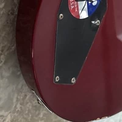 ESP LTD EC-50 Electric Guitar-Red-Open Box Demo W Blemishes/New Tweed King Case image 13